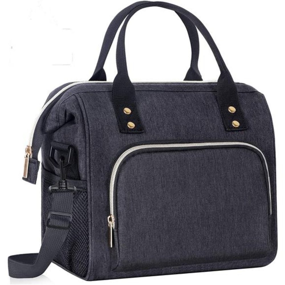 Lunch Box For Men, Insulated Lunch Bag, Large Lunch Tote Bags, Leak Proof Lunch